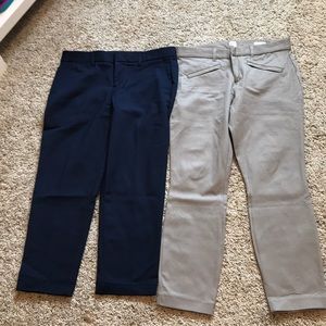 Gap work pants bundle-see description please.